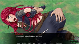 Jogo de hentai com uma rabuda linda